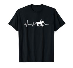 Cavalli Battito Cardiaco Cavallo Equitazione Regalo Cavallo Maglietta