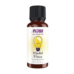 Now Foods Óleo essencial, Mental Focus Oil 1 unidade 30 ml