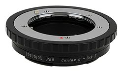 Fotodiox Pro Adattatore per Obiettivo Compatibile con Obiettivi Scelto Contax G su Fotocamere con Attacco Nikon Z