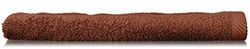 Kela Guanto da bagno in cotone, marrone, 15 mm x 21 mm