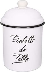 Antic Line Papelera de mesa esmaltada