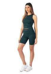 Carlheim Women's Serenita Active Collection Shorts 8", State Blue, X-Large