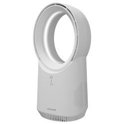 MY WAVE - Ventilateur sans pales silencieux - Couleur Air | USB - Puissance : 6 W | Contrôle tactile | Batterie 2200 mAh | Disponible en 6 couleurs | 30 x 13 x 13 cm | Fonctionnement maximum 2 heures