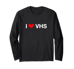 I Cuore VHS Maglia a Manica