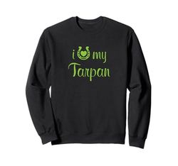 I Love My Tarpan - Istruttore per equitazione Felpa