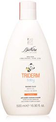 Bionike Triderm Baby - Bagno Olio Neonato e Bambino per Pelli Sensibili, Deterge Delicatamente e Contrasta Secchezza e Irritazione, Dona Protezione e Morbidezza alla Pelle, 500 ml