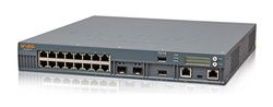 HPE Aruba 7010 (RW) 16P 150 W PoE + 10/100/1000Base-T 1 G Base-X SFP 32 AP and 2 K clients Controller