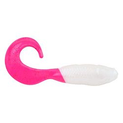 Berkley Gulp! Swimming Mullet Appât de pêche Souple Blanc/Rose nacré 10,2 cm