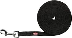 Guinzaglio di tracciamento, gommato, S – M: 5 M,15 mm, Nero