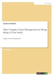 Nike's Supply Chain Management in Hong Kong. A Case Study: Supply Chain Management