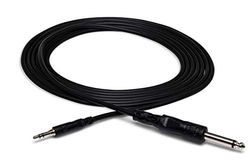 Hosa CMP-105, Mono Interconnect, 1/4 in TS tot 3,5 mm TRS, 5 ft