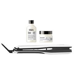 L’Oréal Professional | Detox and Shine Bundle with Metal Detox and Steampod, Metal Detox Shampoo 300ml and Mask 250ml with One Steampod Professional Hair Straightener