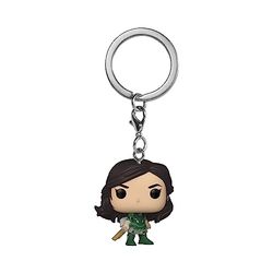 Funko Pop! Keychain: Marvel Eternals - Sersi - Ser - The Eternals - Mini-Figurine en Vinyle à Collectionner Porte-clés Fantaisie - Cadeau de Noël - Idée de Cadeau - Produits Officiels - Movies Fans