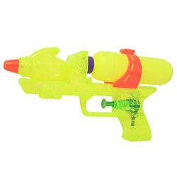 BLUE SKY - Waterpistool - Buitenspel - 040431 - Geel - Plastic - 20 cm - Kinder Speelgoed - Strandspel - Zwembad - Besproeien - Vanaf 3 jaar