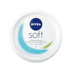 NIVEA Mjuk återfuktande multifunktionell vårdkräm (1 x 100 ml), burk med intensiv vätska, kroppsvård som innehåller jojobaolja och E-vitamin