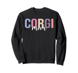 Corgi Mom, amante de los perros Sudadera