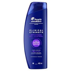 Head & Shoulders Advanced Oil Control 400ml Selenium Sulphide Anti-Dandruff Shampoo, Clinical Strength, Fights Stubborn Dandruff and Excess Oil, with Refreshing Citrus