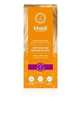 Khadi naturprodukter Khadi växthårfärg mellanblond 100 g medium blond