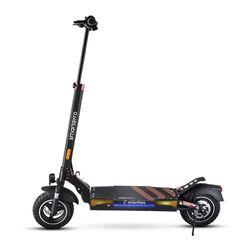 SMARTGYRO Speedway Pro Trottinette électrique 1200 W avec 3 Vitesses, Batterie 15 000 mAh 48 V, Double Suspension renforcée, Freins à Disque, 4 Clignotants, Scooter Jeunesse Unisexe, Noir, L