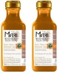 Maui Moisture Coconut Oil Conditioner for Curly Hair, 385ml (Pack of 2)