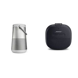 Bose Diffusore SoundLink Revolve+ II Bluetooth portatile: Diffusore wireless resistente & SoundLink Micro - Diffusore Bluetooth Portatile Impermeabile con Microfono, Nero