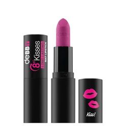 Debby Szminka 8h Ksses Long Lasting Mat Lipstick, kolor nr 12 Emocjonalny cyklamen