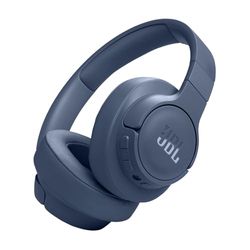 JBL Tune 770NC Cuffie On-Ear Bluetooth Wireless, con Cancellazione Adattiva del Rumore, SmartAmbient, VoiceAware, JBL Pure Bass Sound, Connessione Multipoint, fino a 70 Ore di Autonomia, Blu
