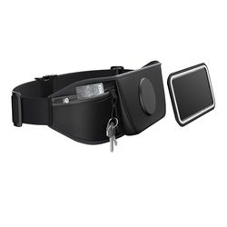 SHAPEHEART innovation française, Ceinture telephone sport universel pour running, course à pied, rando... Ceinture pour smartphone avec pochette magnétique détachable imperméable
