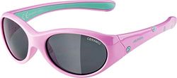 ALPINA FLEXXY GIRL - Flexibele en onbreekbare zonnebril met 100% UV-bescherming voor kinderen, rose-mint gloss, eenheidsmaat