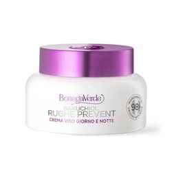 Bakuchiol - Rughe prevent - Crema viso giorno e notte - prevenzione e trattamento rughe - azione Retinolo naturale - alta tollerabilità (50 ml) - tutti i tipi di pelle