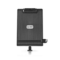 NEDIS Porte-Documents Ergonomique | Entièrement Mobile | Support de Bureau | Noir Gris/Noir ERGOCH300BK