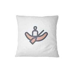 Questo Casa Dekorativt kuddöverdrag, dekorativ kuddöverdrag, heminredning, för soffa, kafé, storlek: 45 x 45 cm – designad och tillverkad i Turkiet