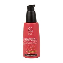 Grn shades of nature 30361 cosméticos orgánicos crema de noche antiarrugas cuidado regenerador - bio-oliva y argán orgánico