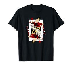 Disney Alice In Wonderland Queen Of Hearts Playing Card Camiseta