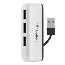 Belkin F4U021bt Hub da Viaggio a 4 Porte USB-A, Autoalimentato
