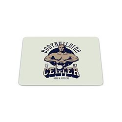 Bonamaison, Digital Print Rectangle Mouse Mat Non-slip Base for Office and Home, Size: 22x18cm