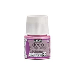 Pébéo 285108 Decoratieve acrylverf, mat, 45 ml, parelmoer tanmone, 1 fles