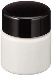 Tarro Plast Blanco T/Negra 30Ml 30U Mest