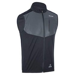 Oxford Venture Cycle Gilet, Black - Breathable Windproof Gilet With Reflective Panel For High-Visibility (Medium)