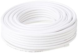 Philex 27600FW25 RG6 - Cabo para satélite (25 m), branco [Importado do Reino Unido]