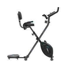 Cecotec X-Bike 3000 Neo Pro Hometrainer, inklapbaar, met rugleuning met vliegwiel, 3 kg, lcd-display, variabele magneetweerstand, comfortzadel en handgrepen, tablethouder en wielen