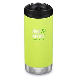 Klean Kanteen TKWide - Borraccia da 350 ml, unisex, per adulti, verde, 76,2 x 76,2 x 184,2 mm