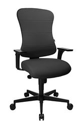 Topstar Art Comfort Fauteuil de Bureau avec Coussins à Ressorts et accoudoirs réglables en Hauteur Anthracite