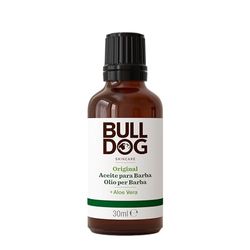 Bulldog Skincare For Men Original Aceite Barba - Hidratante facial, Marrón, 30 ml (Paquete de 1)