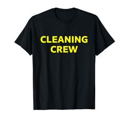 Cleaning Crew Housekeeping Cleaners Camiseta