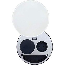 Smile Schuko, USB- en draadloze oplader, wit