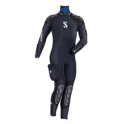 SCUBAPRO Novascotia 7.5 Cagoule Hom Xls Kit de regulador para Buceo en Agua fría, Unisex Adulto, Negro, Talla única