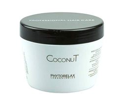 Phytorelax Intensief haarvoedend masker met kokosolie, per stuk verpakt (1 x 250 ml)