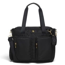 HUGGIES LITTLE HUGS Unisex's Diaper Bag, Black, One Size