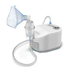 OMRON X101 Easy Nebulizer, Aerosolinhalator voor de eenvoudige behandeling van luchtwegaandoeningen zoals astma, hoest of allergieën, geschikt voor volwassenen en kinderen